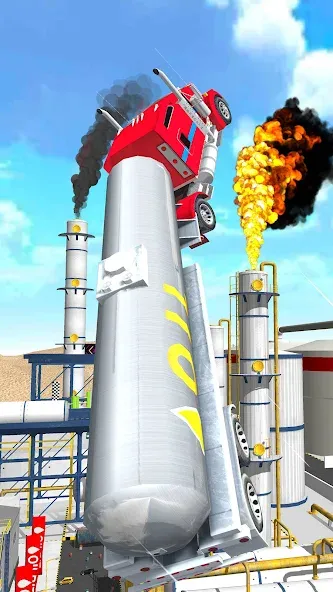 Construction Ramp Jumping [MOD: безлимитные деньги и все уровни открыты] Screenshot 4