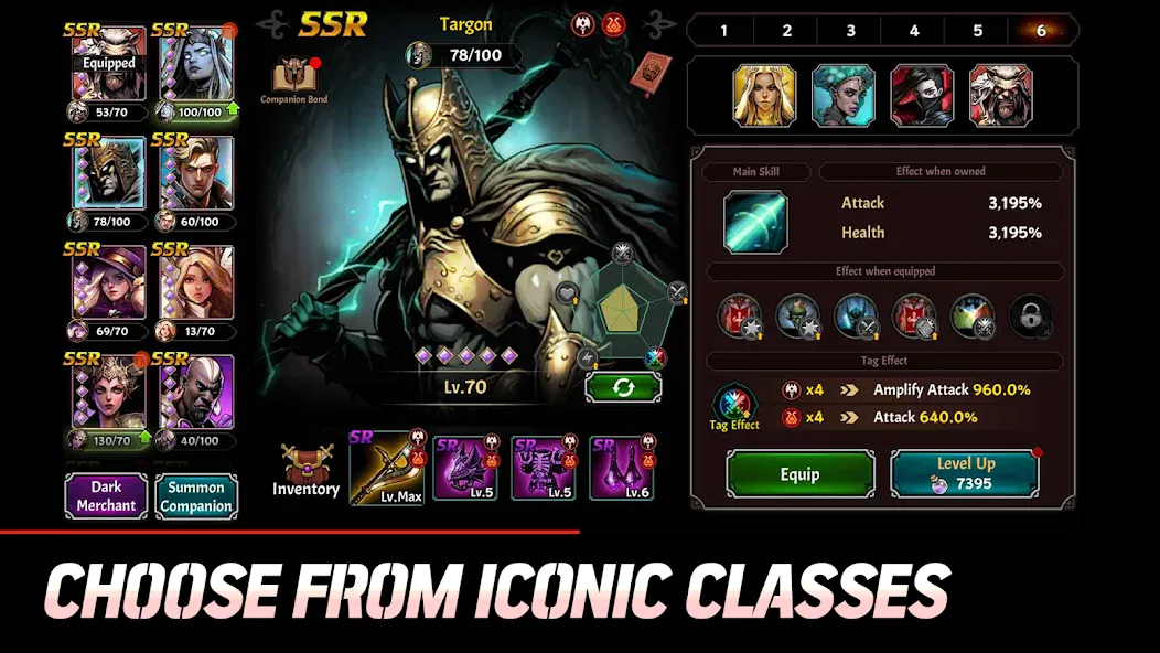 Idle Berserker: legend of rpg [MOD: безлимитные ресурсы и мощные герои] Screenshot 4