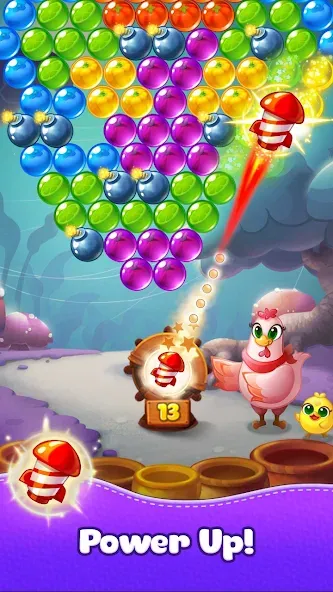 Bubble CoCo : Bubble Shooter [MOD: безлимитные жизни и монеты] Screenshot 3