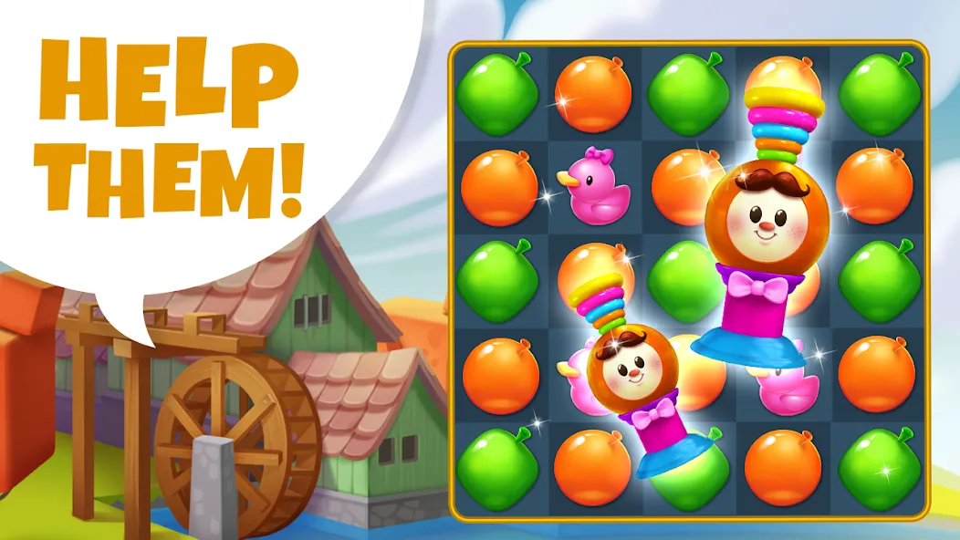 Aqua Blast: Match 3 Puzzle [MOD: безлимитные жизни и подсказки] Screenshot 5