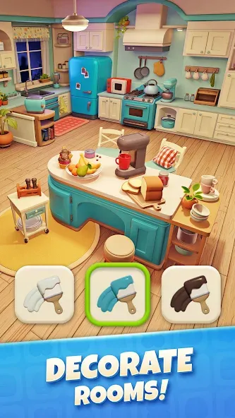 Zoey's Journey: Match &amp; Design [MOD: безлимитные монеты и подсказки] Screenshot 2