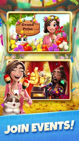 Zoey's Journey: Match &amp; Design [MOD: безлимитные монеты и подсказки] Screenshot 3