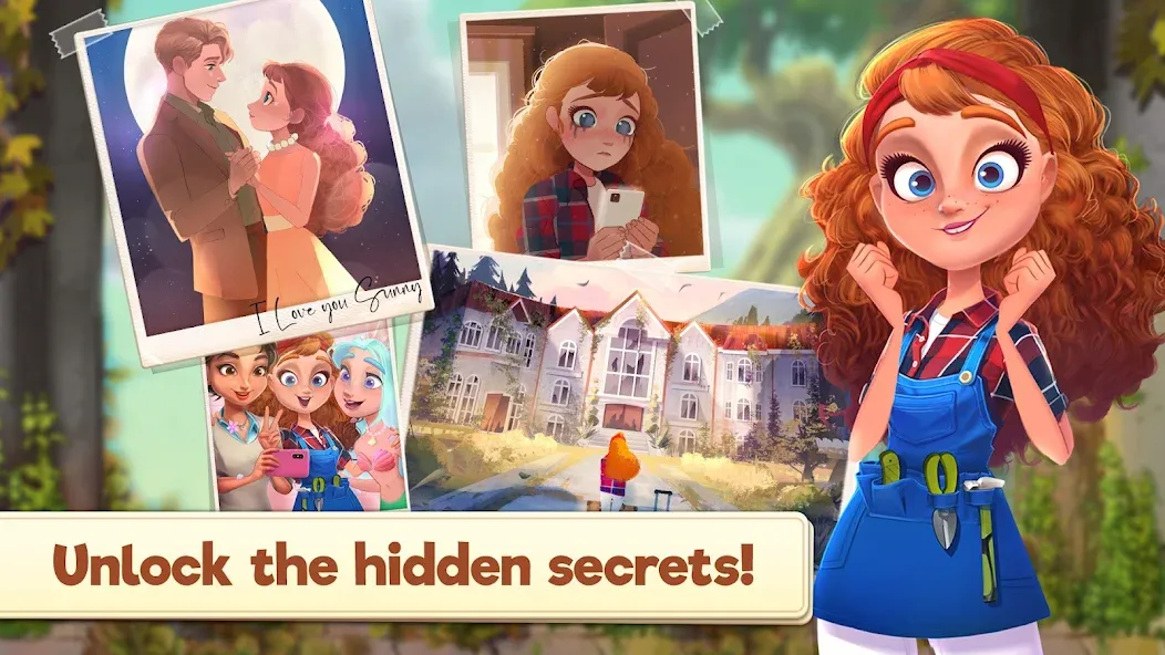 Merge Manor x The Smurf Collab [MOD: безлимитные монеты и алмазы] Screenshot 3