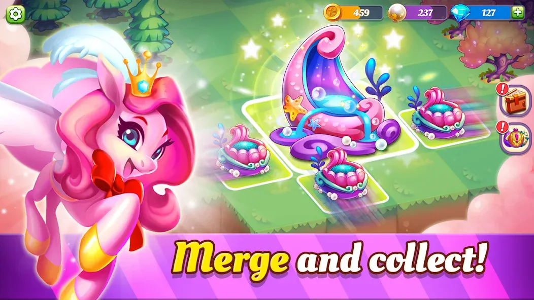 Wonder Merge - Match 3 Puzzle [MOD: безлимитные монеты и жизни] Screenshot 1
