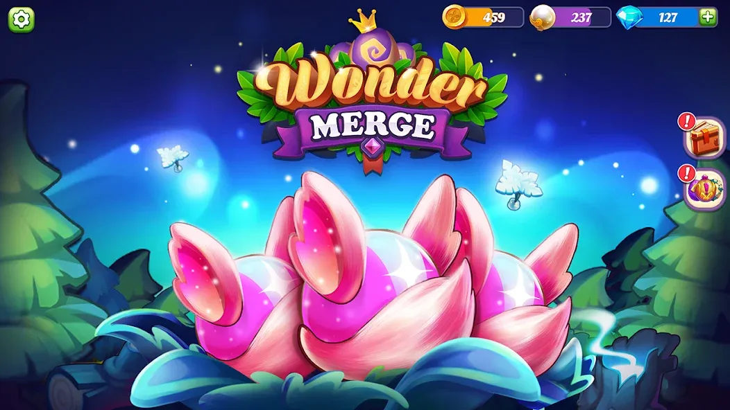 Wonder Merge - Match 3 Puzzle [MOD: безлимитные монеты и жизни] Screenshot 3