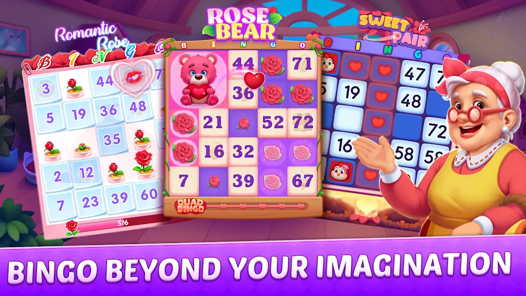 Bingo Frenzy®-Live Bingo Games [MOD: безлимитные билеты и бонусы] Screenshot 3