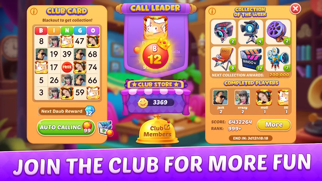Bingo Frenzy®-Live Bingo Games [MOD: безлимитные билеты и бонусы] Screenshot 5