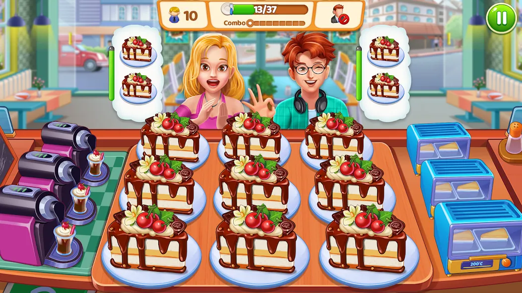Food Voyage: Fun Cooking Games [MOD: безлимитные монеты и все уровни открыты] Screenshot 2