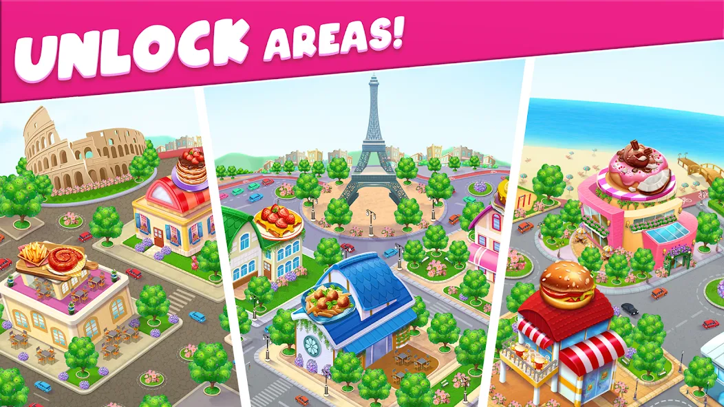 Cooking Taste Restaurant Games [MOD: безлимитные монеты и все блюда] Screenshot 5