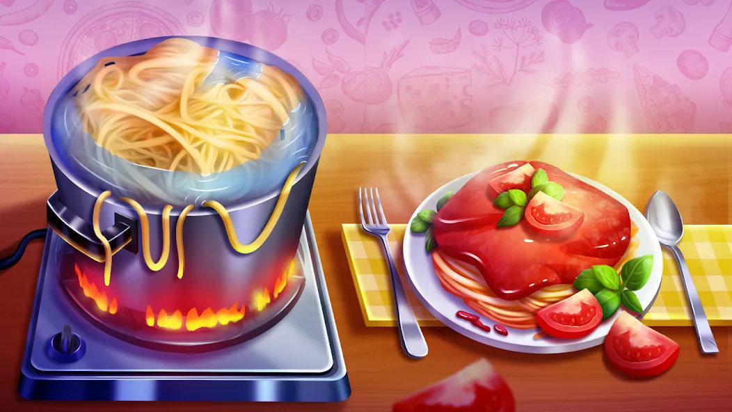Cooking Team: Restaurant Games [MOD: безлимитные монеты и энергия] Screenshot 1
