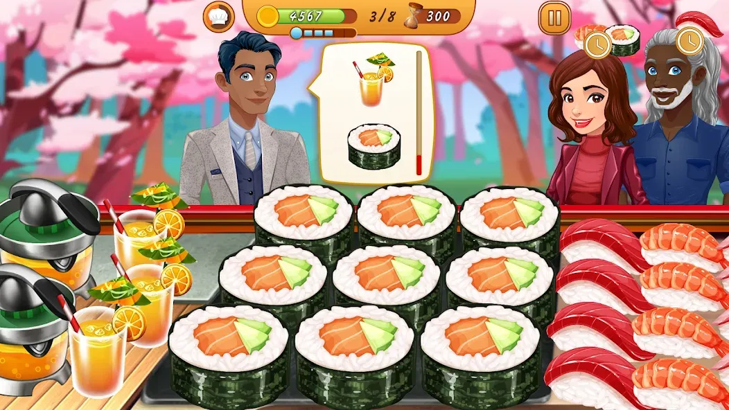 Cooking Team: Restaurant Games [MOD: безлимитные монеты и энергия] Screenshot 3