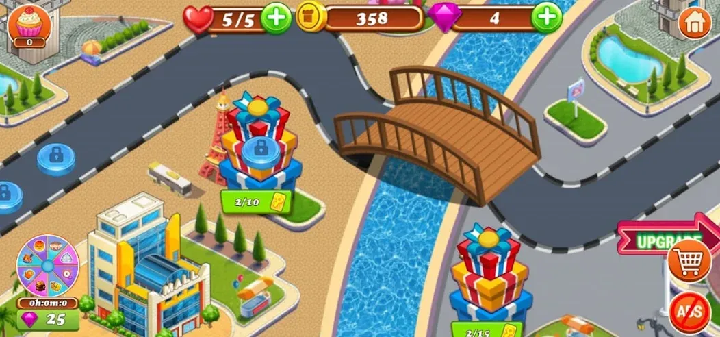Food Game Crazy Super Chef [MOD: безлимитные деньги и открыты все рецепты] Screenshot 5