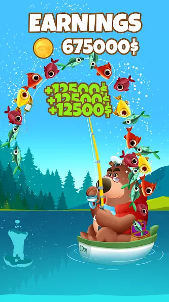 Go Fishing - by Coolmath Games [MOD: безлимитные деньги и улов] Screenshot 2