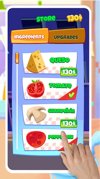 Pizza Maker - Cooking Games [MOD: безлимитные деньги и все рецепты] Screenshot 4