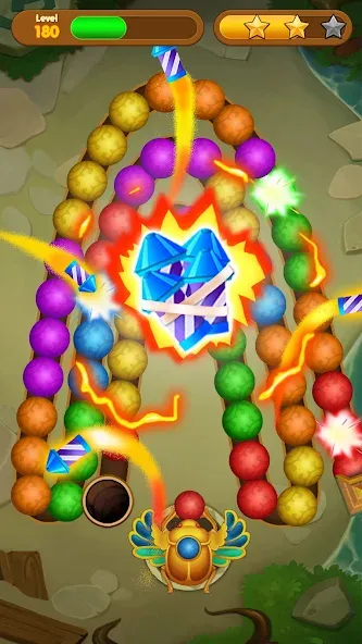 Marble Shoot Blast [MOD: безлимитные жизни и усиленные бонусы] Screenshot 5