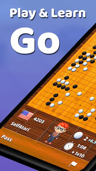 Go Game - BadukPop [MOD: безлимитные подсказки и премиум функции] Screenshot 1