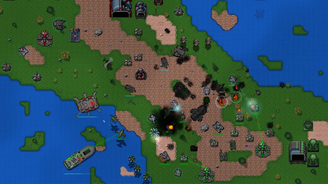 Rusted Warfare - Demo [MOD: демо-версия стратегии в реальном времени] Screenshot 1