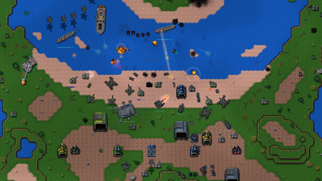 Rusted Warfare - Demo [MOD: демо-версия стратегии в реальном времени] Screenshot 2