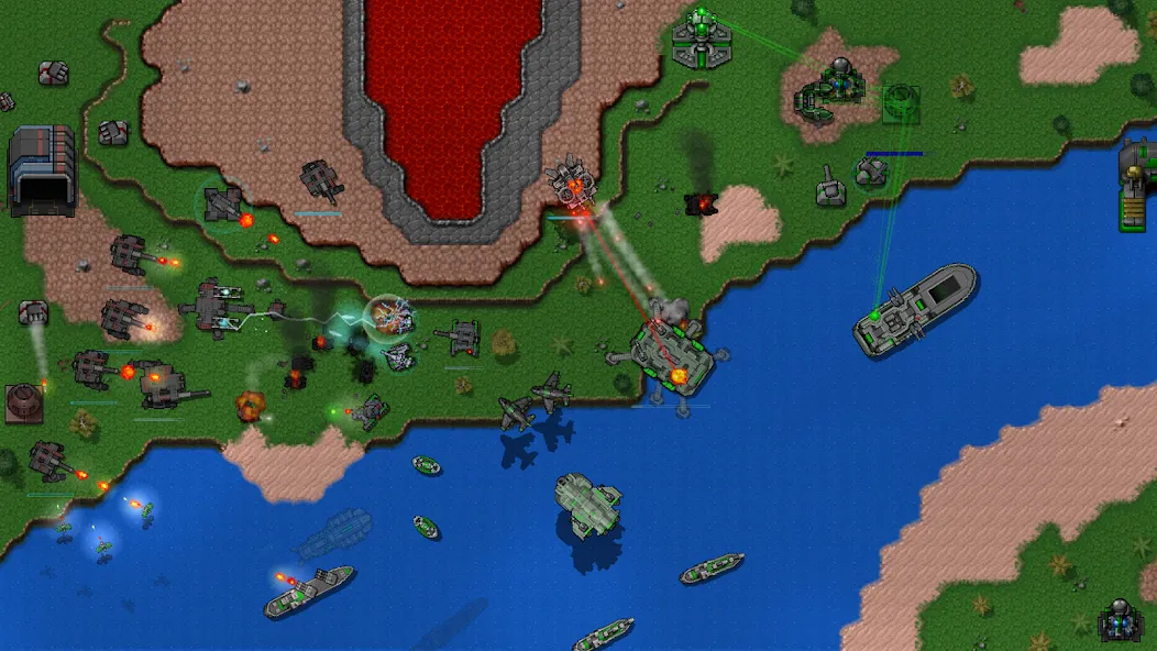 Rusted Warfare - Demo [MOD: демо-версия стратегии в реальном времени] Screenshot 3