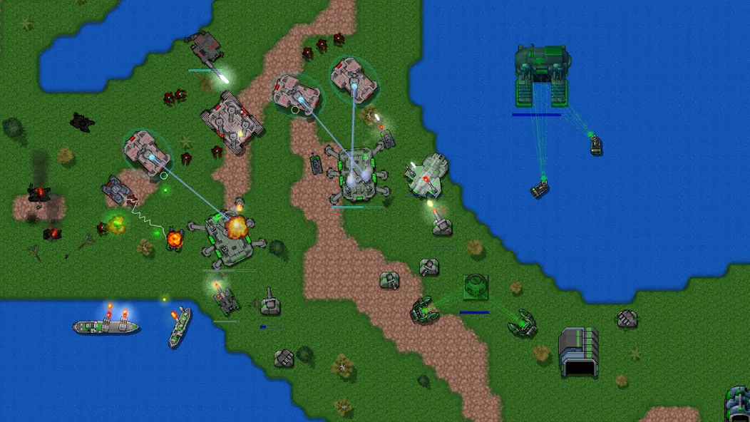 Rusted Warfare - Demo [MOD: демо-версия стратегии в реальном времени] Screenshot 5