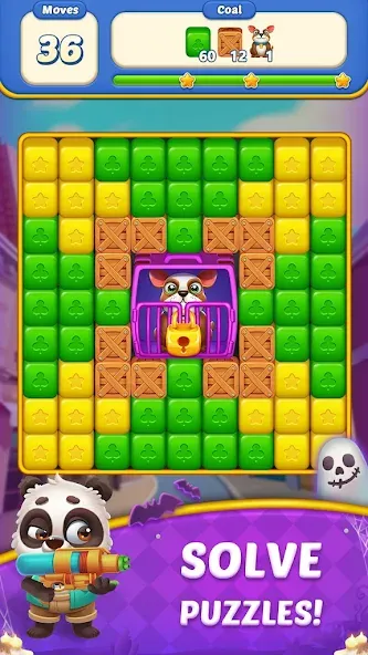 Cube Blast Journey: Toon &amp; Toy [MOD: безлимитные монеты и все уровни] Screenshot 4