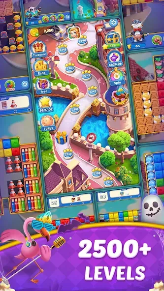 Cube Blast Journey: Toon &amp; Toy [MOD: безлимитные монеты и все уровни] Screenshot 5