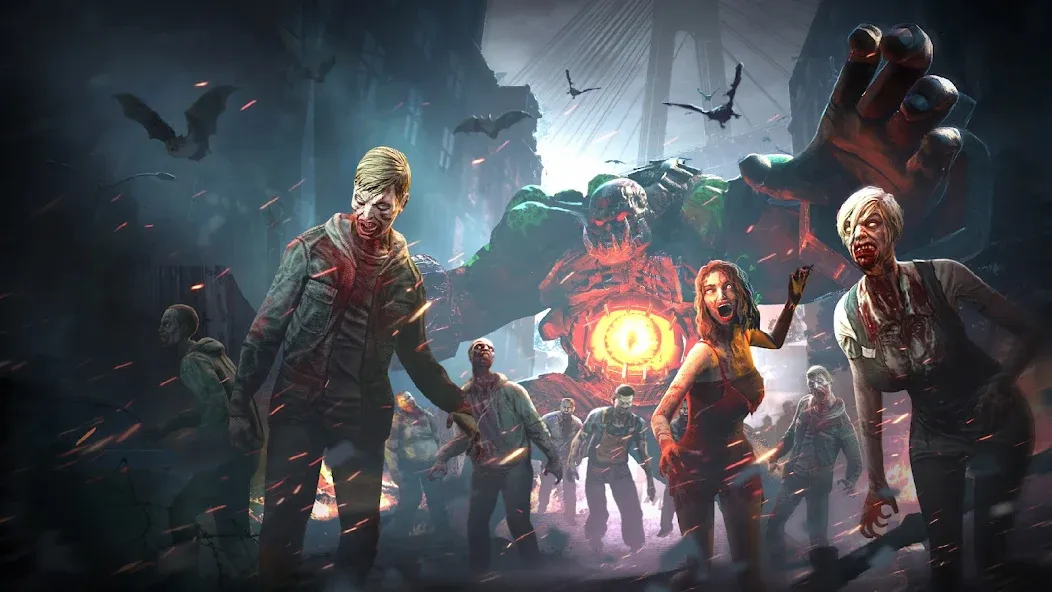 Zombie Fire 3D: Offline Game [MOD: безлимитные монеты и патроны] Screenshot 2