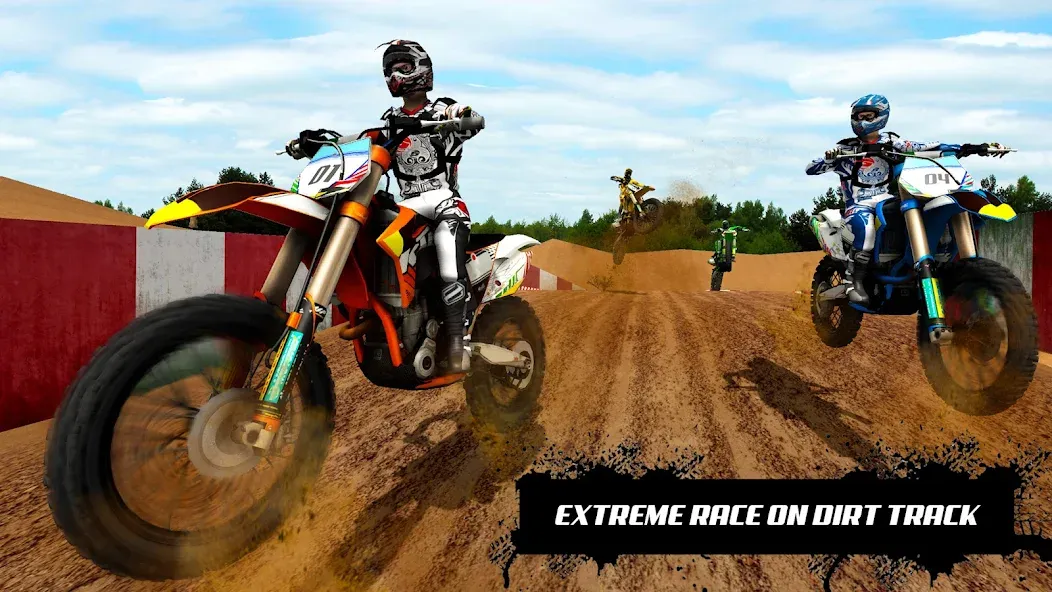 Mountain Dirt Bike Champions [MOD: безлимитные деньги и топливо] Screenshot 3
