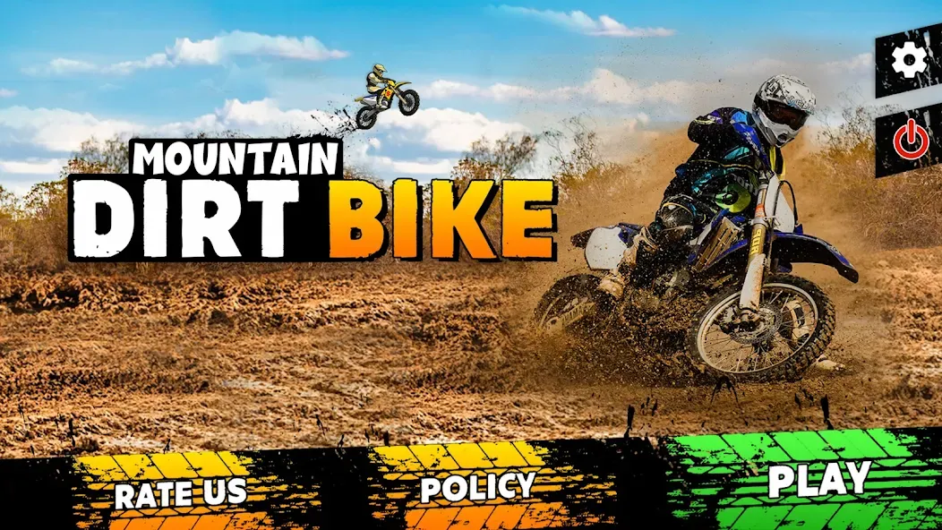 Mountain Dirt Bike Champions [MOD: безлимитные деньги и топливо] Screenshot 4