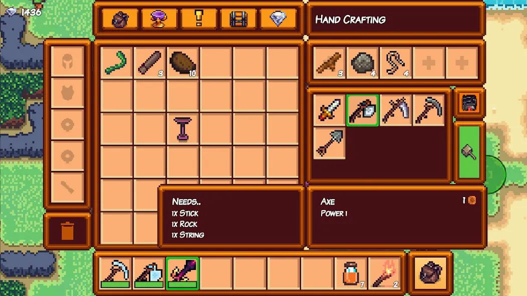 Pixel Survival Game 3 [MOD: безлимитные ресурсы и здоровье] Screenshot 4