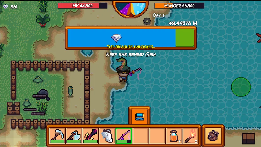 Pixel Survival Game 3 [MOD: безлимитные ресурсы и здоровье] Screenshot 5