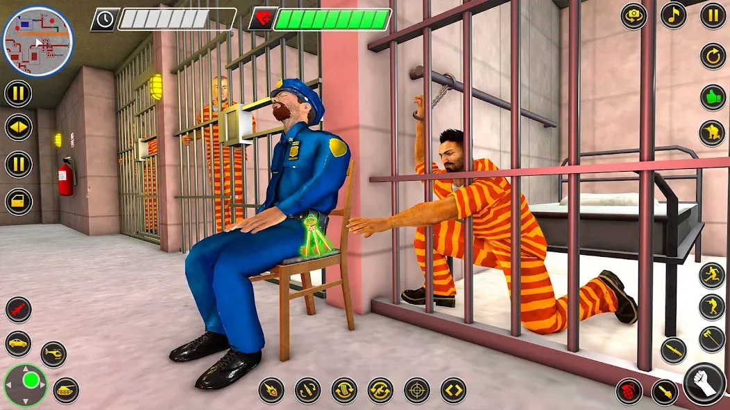 Grand Jail Prison: Escape Game [MOD: побег из тюрьмы без ограничений] Screenshot 1