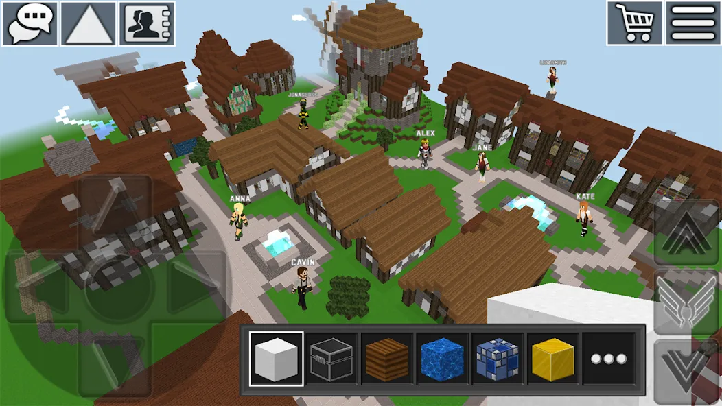 World Craft: Block Craftsman [MOD: безлимитные ресурсы и открыты все рецепты] Screenshot 1