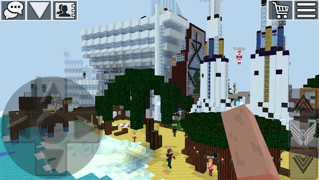 World Craft: Block Craftsman [MOD: безлимитные ресурсы и открыты все рецепты] Screenshot 3