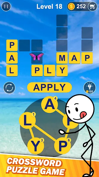 Word Connect - Word Search [MOD: без рекламы и подсказки доступны] Screenshot 3