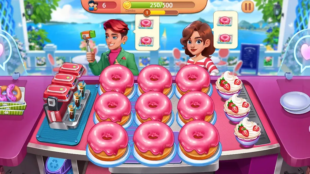 Cooking Journey: Cooking Games [MOD: безлимитные монеты и открыты все уровни] Screenshot 3