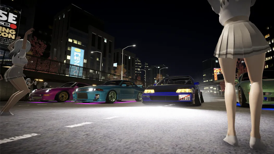 Kanjozokuレーサ Racing Car Games [MOD: безлимитные деньги и все машины открыты] Screenshot 2