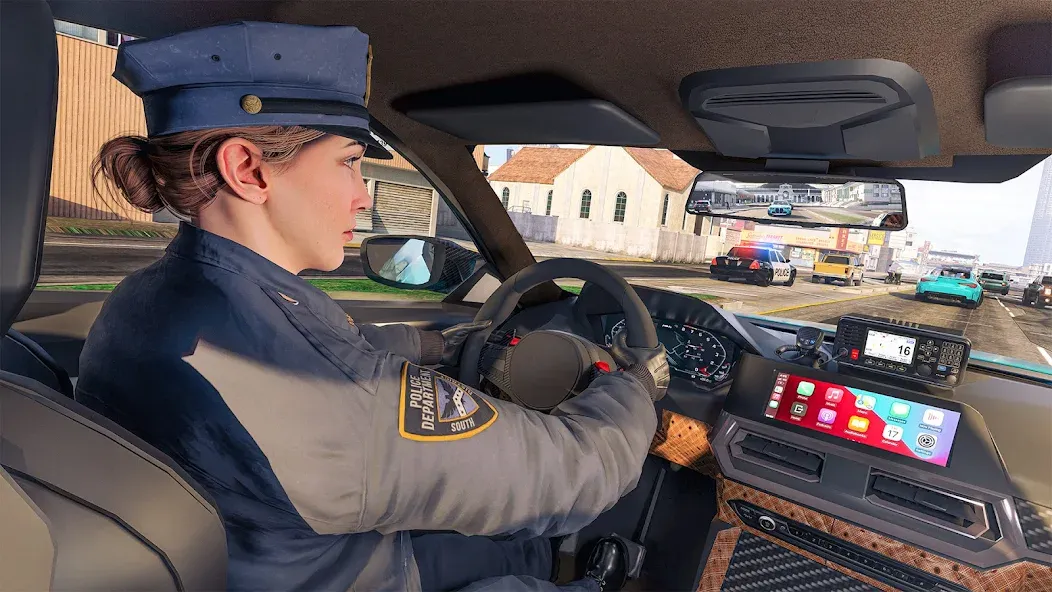 Police Simulator Job Cop Game [MOD: безлимитные деньги и всё открыто] Screenshot 1