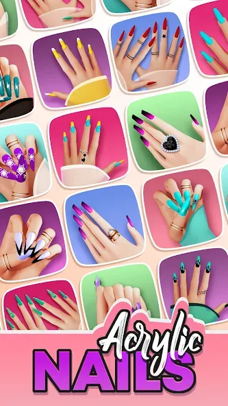 Acrylic Nails! [MOD: безлимитные деньги и всё открыто] Screenshot 1