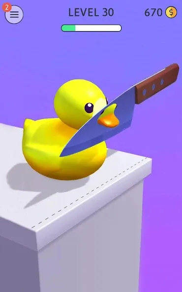 ASMR Slicing [MOD: без рекламы и бесконечные монеты] Screenshot 1