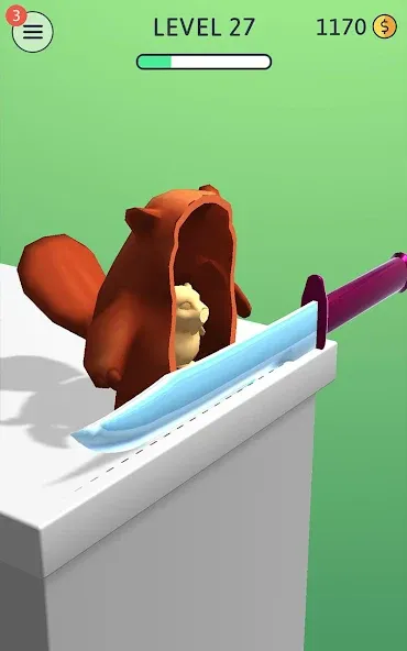 ASMR Slicing [MOD: без рекламы и бесконечные монеты] Screenshot 2