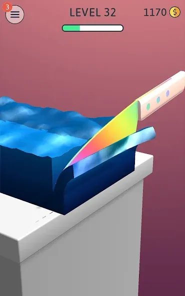 ASMR Slicing [MOD: без рекламы и бесконечные монеты] Screenshot 3
