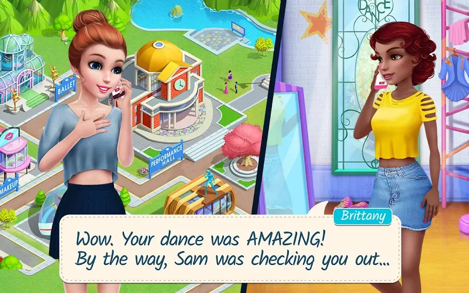 Dance School Stories [MOD: безлимитные деньги и энергия] Screenshot 2