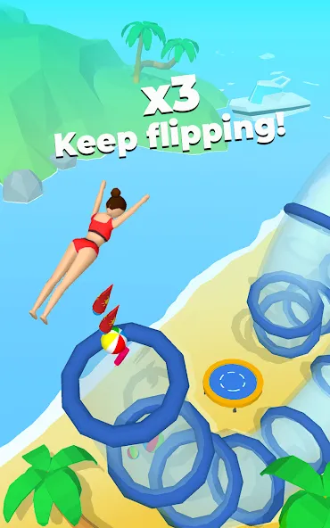 Flip Jump Stack! [MOD: без рекламы и все уровни открыты] Screenshot 1