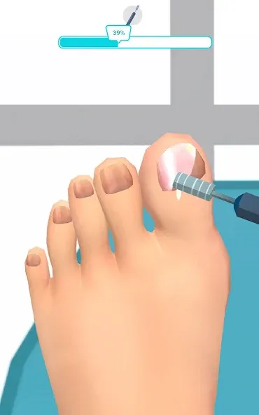 Foot Clinic - ASMR Feet Care [MOD: безлимитные деньги и открыты все уровни] Screenshot 5