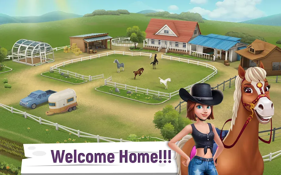 My Horse Stories [MOD: безлимитные монеты и энергия] Screenshot 1