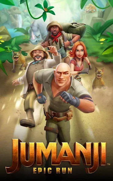 Jumanji: Epic Run [MOD: безлимитные монеты и энергия] Screenshot 1
