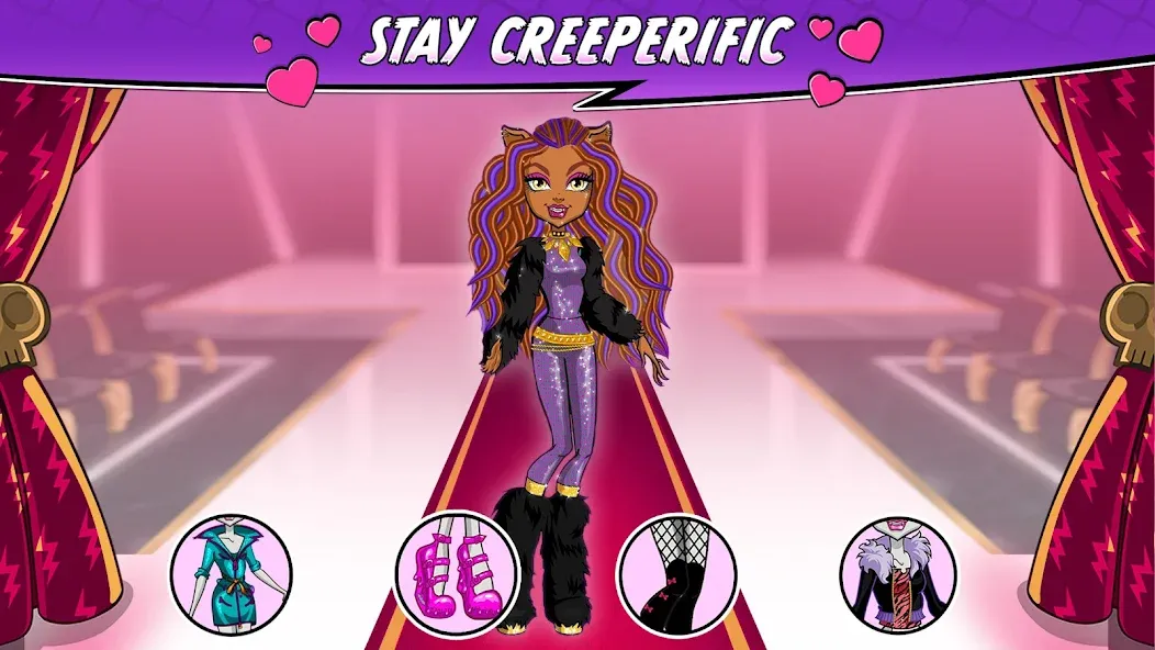 Monster High™ Beauty Salon [MOD: безлимитные деньги и все наряды] Screenshot 4