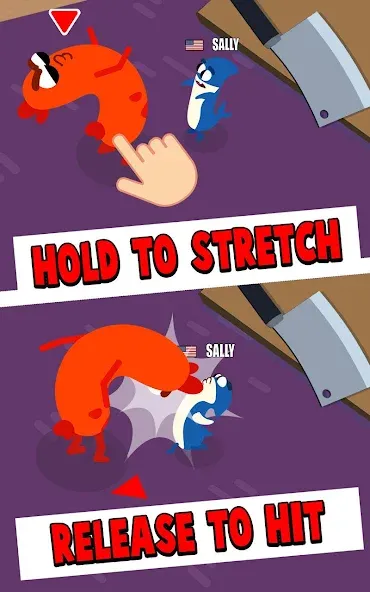 Sausage Wars.io [MOD: без рекламы и все скины] Screenshot 2