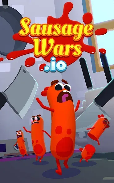 Sausage Wars.io [MOD: без рекламы и все скины] Screenshot 5